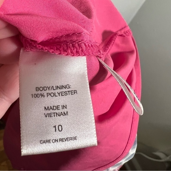 New York & Co Sleeveless Fit & Flare Dress Textured Geometric 10 - Picture 10 of 10